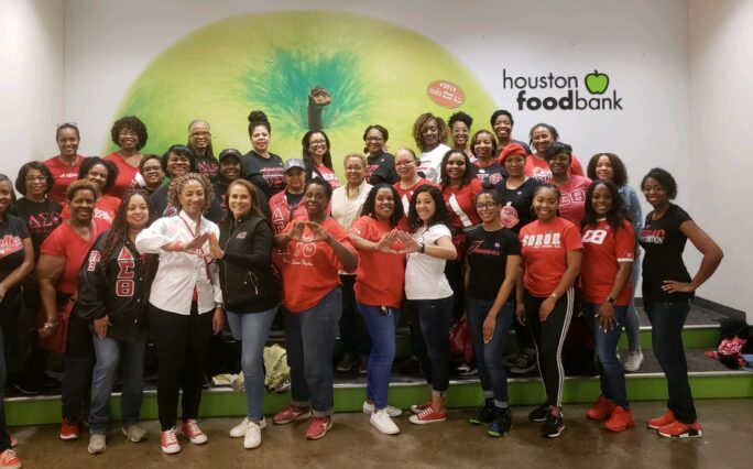 Houston Food Bank Group Shot